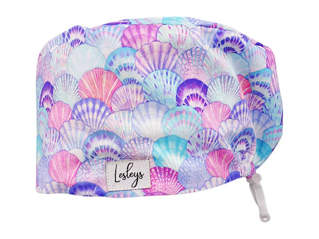 Cotton Scrub Cap - Calot de Bloc - Gorro Quirofano - Cuffia Chirurgica - Sea Shells