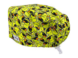 Cotton Scrub Cap - Calot de Bloc - Gorro Quirofano - Cuffia Chirurgica - Squeaky Duck