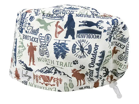 Cotton Scrub Cap - Calot de Bloc - Gorro Quirofano - Cuffia Chirurgica - Outdoor