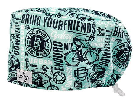Cotton Scrub Cap - Calot de Bloc - Gorro Quirofano - Cuffia Chirurgica - Cyclery