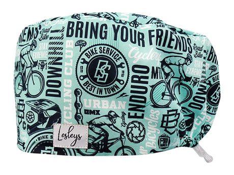 Cotton Scrub Cap - Calot de Bloc - Gorro Quirofano - Cuffia Chirurgica - Cyclery