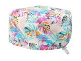 Cotton Scrub Cap - Calot de Bloc - Gorro Quirofano - Cuffia Chirurgica - Paradise Palm