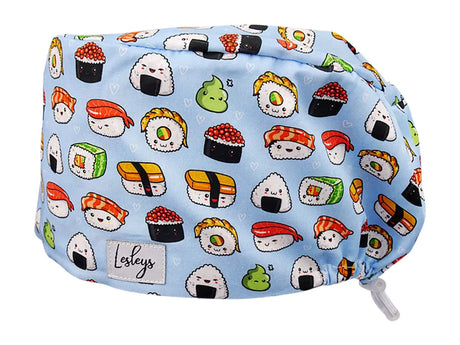 Cotton Scrub Cap - Calot de Bloc - Gorro Quirofano - Cuffia Chirurgica - Sushi
