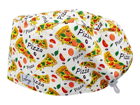 Cotton Scrub Cap - Calot de Bloc - Gorro Quirofano - Cuffia Chirurgica - Pizza