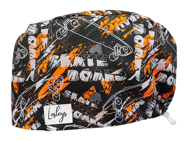 Cotton Scrub Cap - Calot de Bloc - Gorro Quirofano - Cuffia Chirurgica - Skateboard