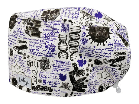 Cotton Scrub Cap - Calot de Bloc - Gorro Quirofano - Cuffia Chirurgica - Lab Notes