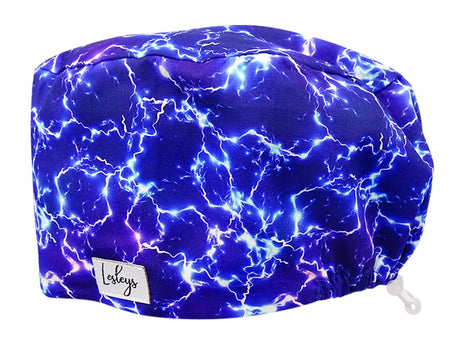 Cotton Scrub Cap - Calot de Bloc - Gorro Quirofano - Cuffia Chirurgica - Lightning
