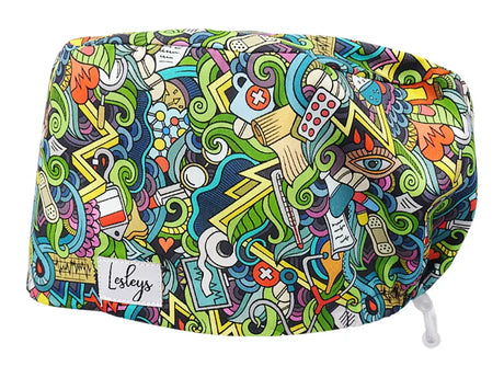 Cotton Scrub Cap - Calot de Bloc - Gorro Quirofano - Cuffia Chirurgica - Medical Chaos