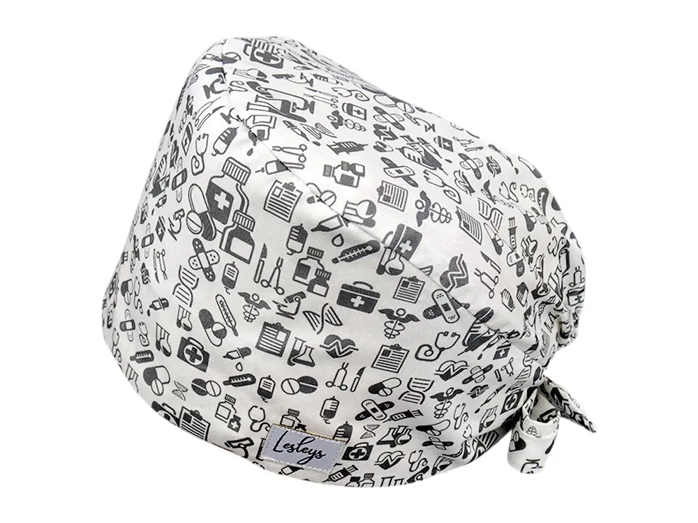 Cotton Scrub Cap - Calot de Bloc - Gorro Quirofano - Cuffia Chirurgica - Medical