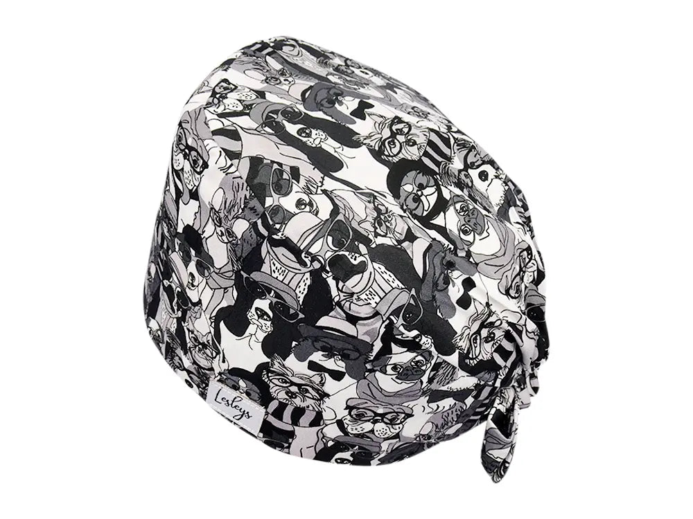 Cotton Scrub Cap - Calot de Bloc - Gorro Quirofano - Cuffia Chirurgica - Elegant Pets
