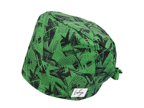 Cotton Scrub Cap - Calot de Bloc - Gorro Quirofano - Cuffia Chirurgica - Green River