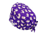 Cotton Scrub Cap - Calot de Bloc - Gorro Quirofano - Cuffia Chirurgica - Space Cats