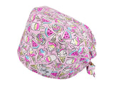 Cotton Scrub Cap - Calot de Bloc - Gorro Quirofano - Cuffia Chirurgica - Unicorn Ice Cream