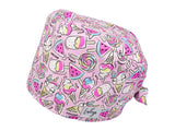 Cotton Scrub Cap - Calot de Bloc - Gorro Quirofano - Cuffia Chirurgica - Unicorn Ice Cream
