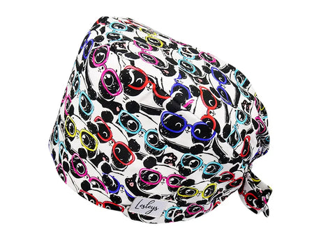 Cotton Scrub Cap - Calot de Bloc - Gorro Quirofano - Cuffia Chirurgica - Cool Panda