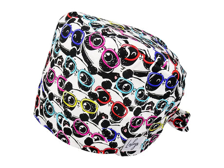 Cotton Scrub Cap - Calot de Bloc - Gorro Quirofano - Cuffia Chirurgica - Cool Panda