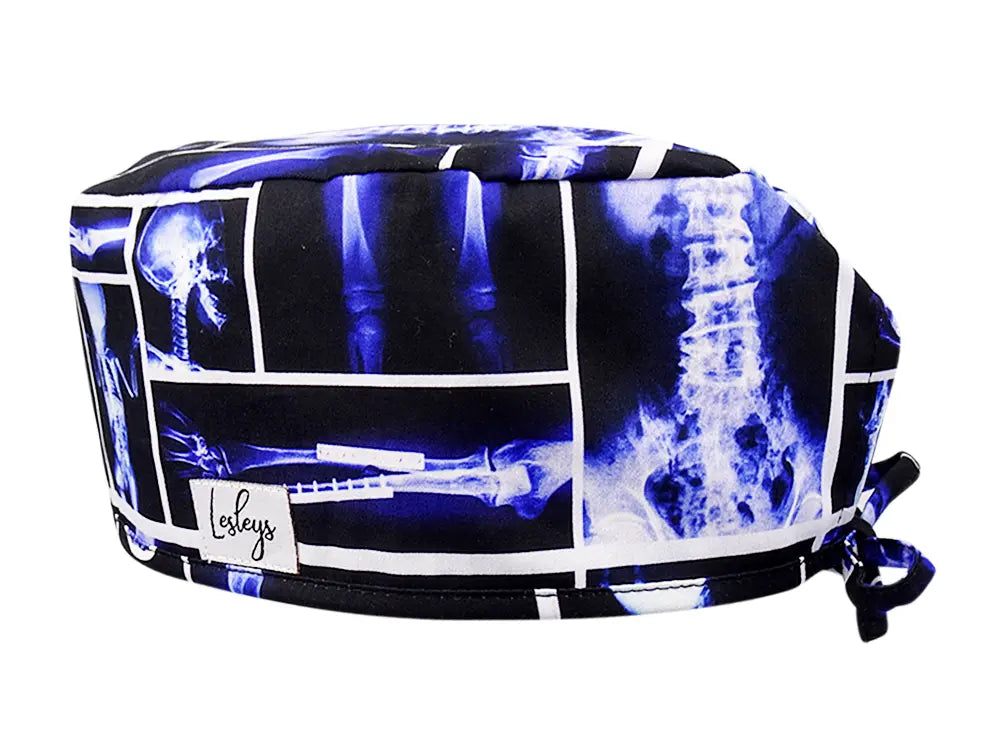 Cotton Scrub Cap - Calot de Bloc - Gorro Quirofano - Cuffia Chirurgica - X-Ray