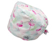 Cotton Scrub Cap - Calot de Bloc - Gorro Quirofano - Cuffia Chirurgica - Flamingo Summer
