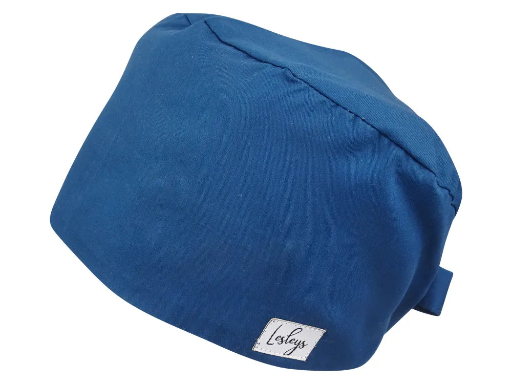 Cotton Scrub Cap - Calot de Bloc - Gorro Quirofano - Cuffia Chirurgica - Ocean Blue