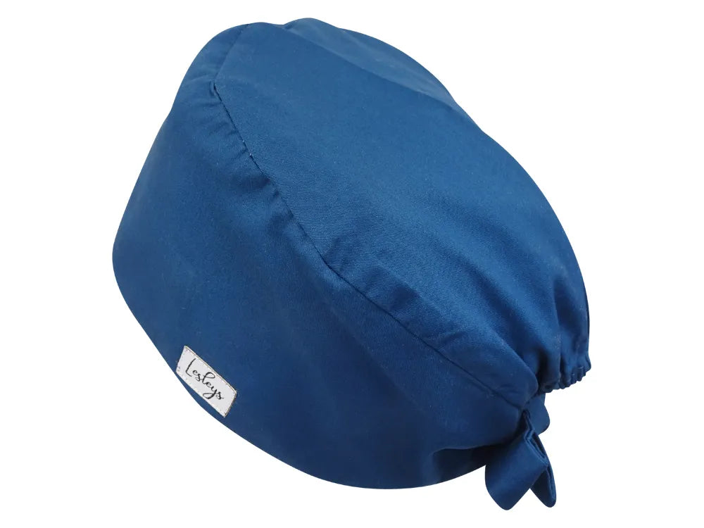 Cotton Scrub Cap - Calot de Bloc - Gorro Quirofano - Cuffia Chirurgica - Ocean Blue