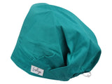 Cotton Scrub Cap - Calot de Bloc - Gorro Quirofano - Cuffia Chirurgica - Green