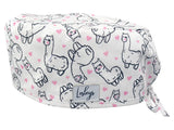 Cotton Scrub Cap - Calot de Bloc - Gorro Quirofano - Cuffia Chirurgica - Alpaca Farm