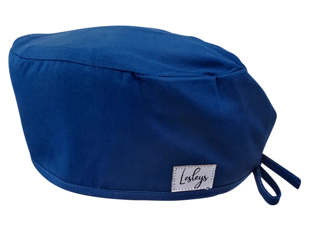 Cotton Scrub Cap - Calot de Bloc - Gorro Quirofano - Cuffia Chirurgica - Ocean Blue