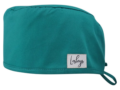 Cotton Scrub Cap - Calot de Bloc - Gorro Quirofano - Cuffia Chirurgica - Green