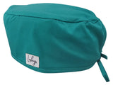 Cotton Scrub Cap - Calot de Bloc - Gorro Quirofano - Cuffia Chirurgica - Green