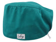 Cotton Scrub Cap - Calot de Bloc - Gorro Quirofano - Cuffia Chirurgica - Green