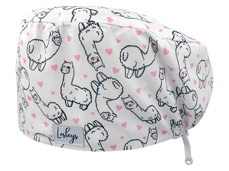 Cotton Scrub Cap - Calot de Bloc - Gorro Quirofano - Cuffia Chirurgica - Alpaca Farm