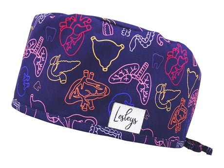 Cotton Scrub Cap - Calot de Bloc - Gorro Quirofano - Cuffia Chirurgica - Organs