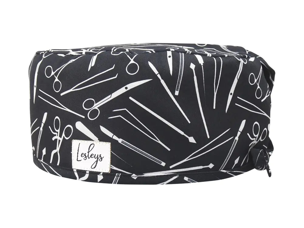 Cotton Scrub Cap - Calot de Bloc - Gorro Quirofano - Cuffia Chirurgica - Medical Instruments