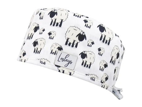 Cotton Scrub Cap - Calot de Bloc - Gorro Quirofano - Cuffia Chirurgica - Sheeps