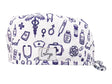 Cotton Scrub Cap - Calot de Bloc - Gorro Quirofano - Cuffia Chirurgica - Doctors Office
