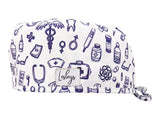 Cotton Scrub Cap - Calot de Bloc - Gorro Quirofano - Cuffia Chirurgica - Doctors Office