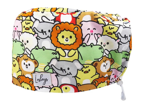 Cotton Scrub Cap - Calot de Bloc - Gorro Quirofano - Cuffia Chirurgica - Fluffy