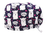 Cotton Scrub Cap - Calot de Bloc - Gorro Quirofano - Cuffia Chirurgica - Lamazing