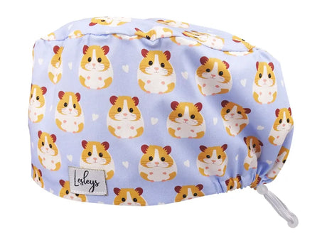 Cotton Scrub Cap - Calot de Bloc - Gorro Quirofano - Cuffia Chirurgica - Hamster