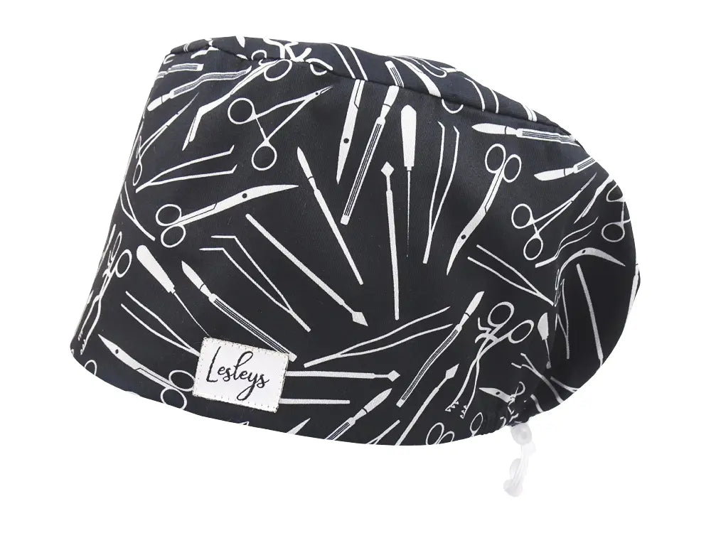 Cotton Scrub Cap - Calot de Bloc - Gorro Quirofano - Cuffia Chirurgica - Medical Instruments