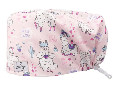 Cotton Scrub Cap - Calot de Bloc - Gorro Quirofano - Cuffia Chirurgica - La La Lama