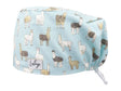 Cotton Scrub Cap - Calot de Bloc - Gorro Quirofano - Cuffia Chirurgica - Alpaca Ride