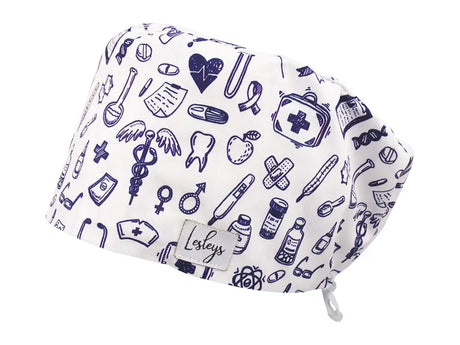 Cotton Scrub Cap - Calot de Bloc - Gorro Quirofano - Cuffia Chirurgica - Doctors Office