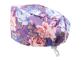 Cotton Scrub Cap - Calot de Bloc - Gorro Quirofano - Cuffia Chirurgica - Bliss Flowers
