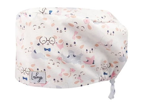 Cotton Scrub Cap - Calot de Bloc - Gorro Quirofano - Cuffia Chirurgica - Happy Sheeps