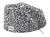 Cotton Scrub Cap - Calot de Bloc - Gorro Quirofano - Cuffia Chirurgica - Snow Leo