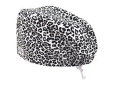 Cotton Scrub Cap - Calot de Bloc - Gorro Quirofano - Cuffia Chirurgica - Snow Leo