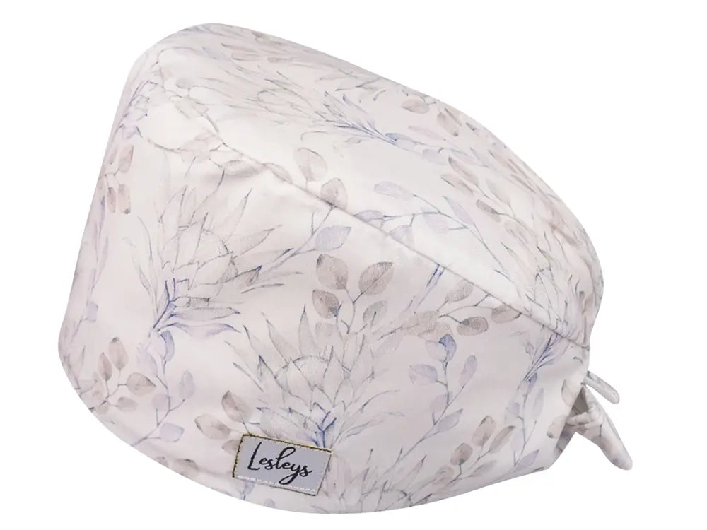 Cotton Scrub Cap - Calot de Bloc - Gorro Quirofano - Cuffia Chirurgica - Ornamental Shrub