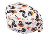 Cotton Scrub Cap - Calot de Bloc - Gorro Quirofano - Cuffia Chirurgica - Skunky