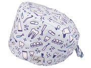 Cotton Scrub Cap - Calot de Bloc - Gorro Quirofano - Cuffia Chirurgica - Dental Health